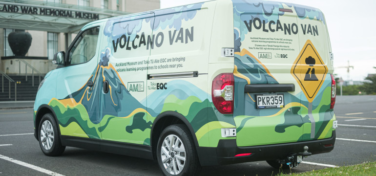 Toka Tū Ake EQC funds Volcano Van to bring free natural disaster ...