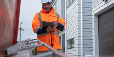 claims assessor visits a home