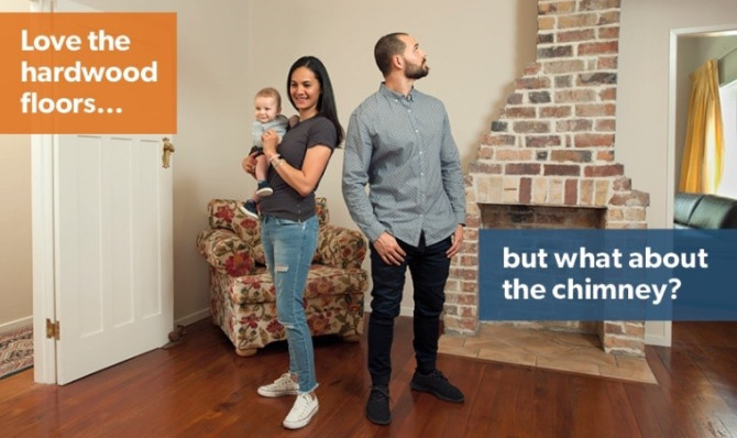 Love a home. Check it first. Campaign image.